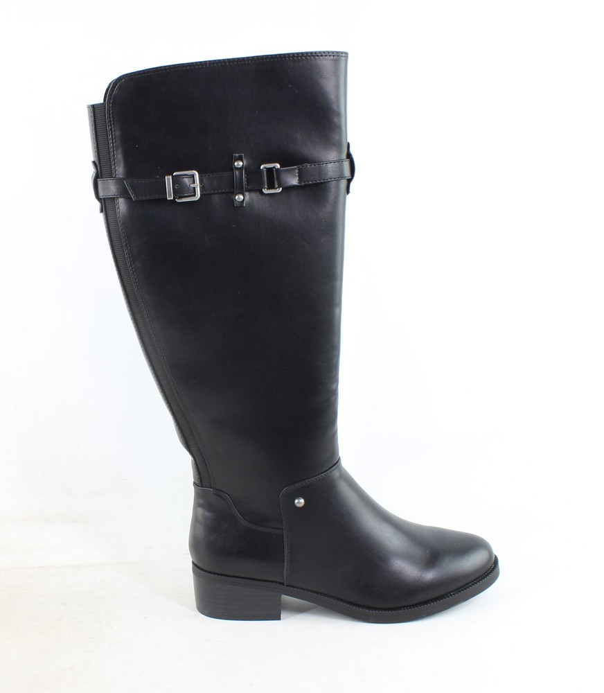 Toetos Womens Black Riding Boots Size 8 (1664988)