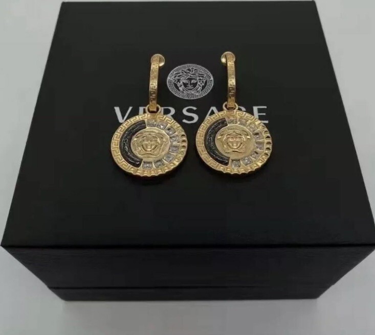 Versace earrings Medusa  Gold