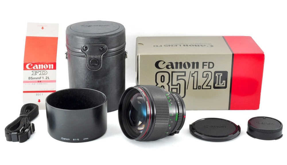 Canon New FD 85mm F/1.2L [MINT in Box] MF Portrait Prime Lens NFD F1.2 L
