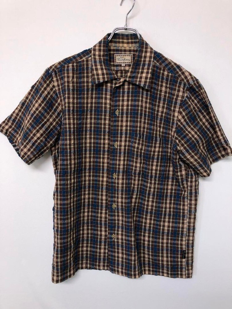 Thomas Burberry short-sleeved shirt Men's Fashion from Japan