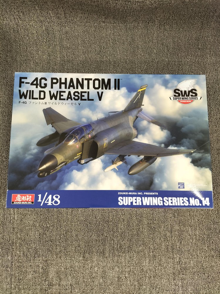Zoukei-Mura/Volks Super Wing Series No.14 1/48 F-4G Phantom Ii Wild Weasel GWJ85
