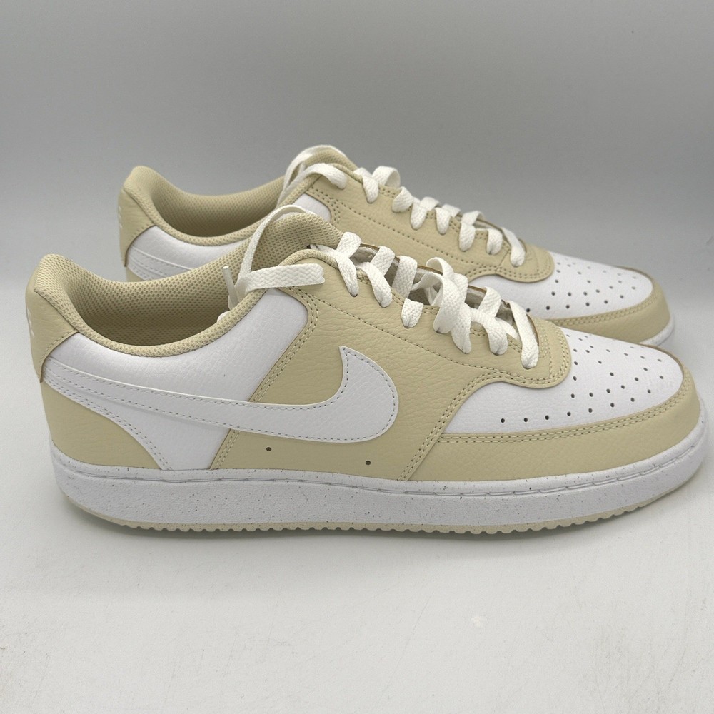 Nike Court Vision Lo Mens Sneakers 10.5 Light Khaki White HM9862-200