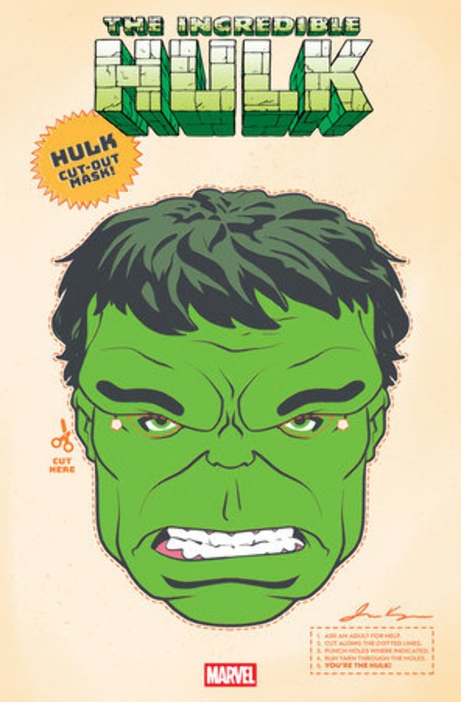 Incredible Hulk #29 Retro Halloween Mask