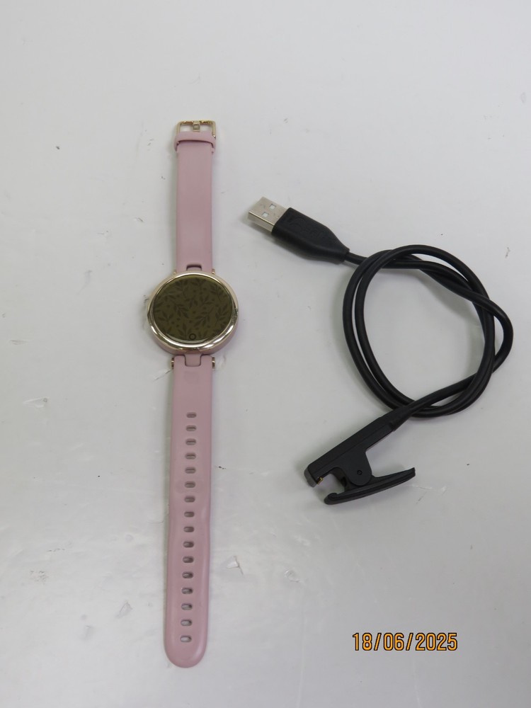 Garmin Lily Sport Smartwatch in Pink Cream Gold for Fitness Tracking DP170