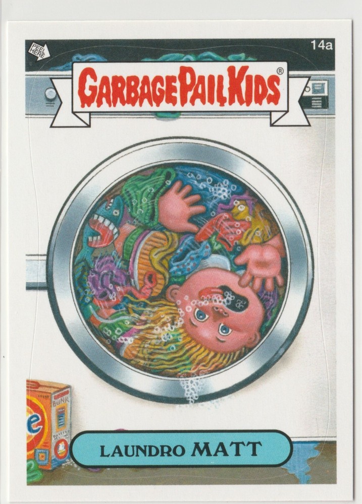 2012 GPK Laundro Matt #14a Garbage Pail Kids Series 1 BNS1 Brand New