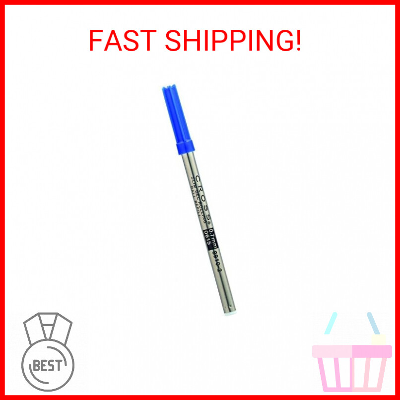 Cross Slim Gel Rolling Ball Refill, Blue, 1Per Card (8910-2)