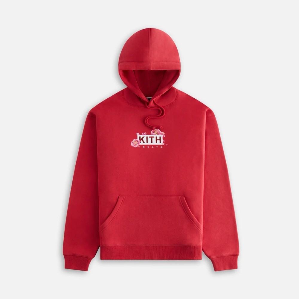 KITH Treats Lunar New Year Snake Plum Blossom Hoodie Pullover L