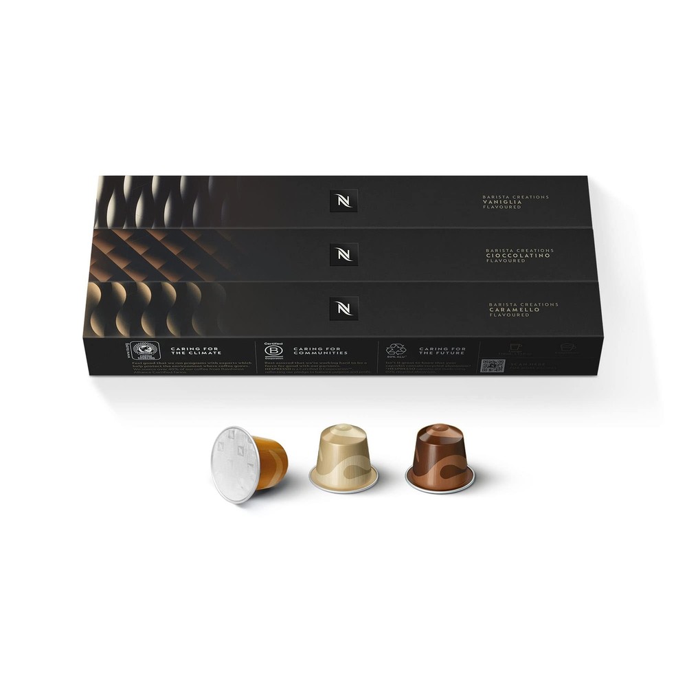 Nespresso Capsules Original Line, Barista Flavored Pack, Medium Roast Espress...