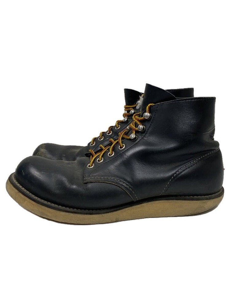 Red Wing Lace-Up Boots/-/Blk 858