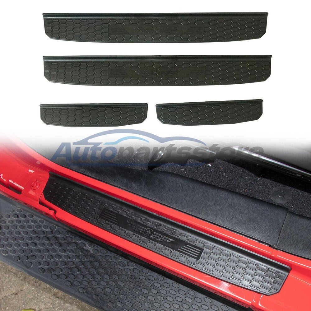 2018-2023 Jeep Wrangler JL JT 4-Door Door Sill Guards Trim Cover