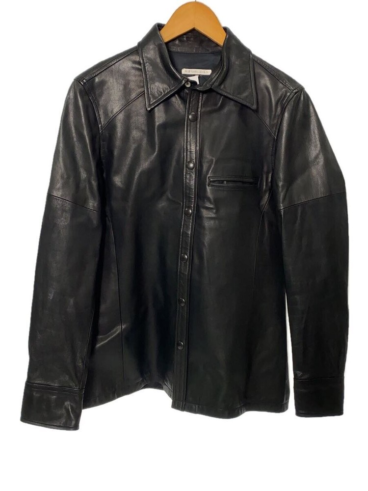Red Moon Leather Jacket Blouson/40/Cowhide/Blk/Plain 3110