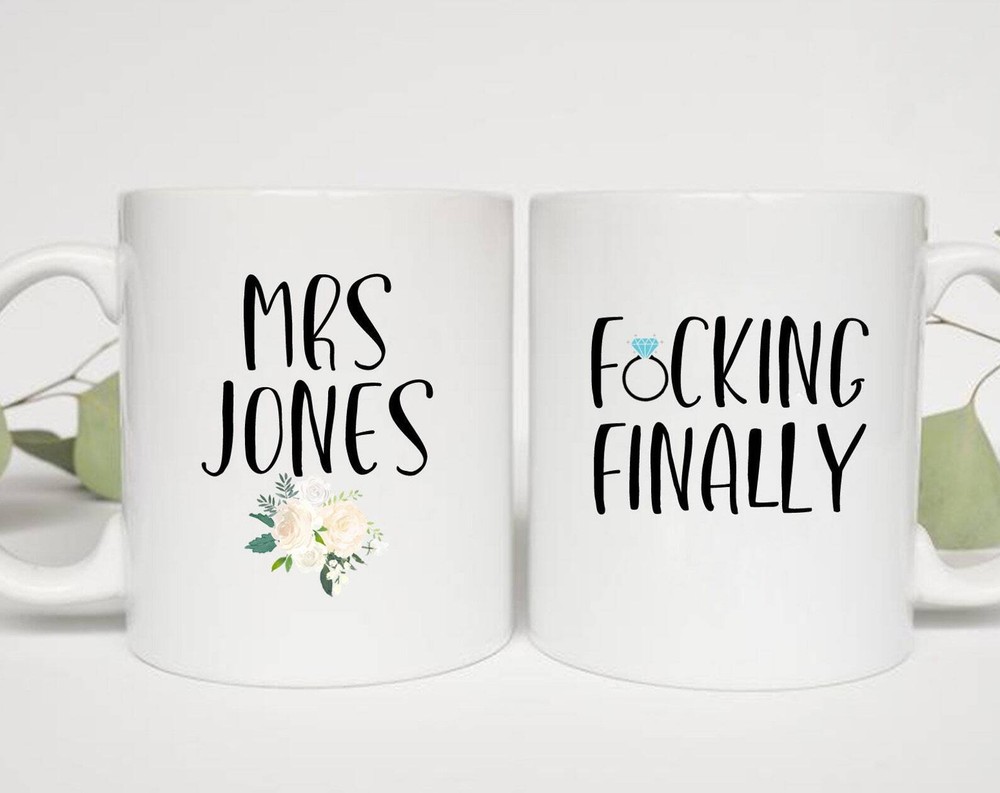 Funny Engagement Giftcustom Engagement Mug Coffee Mug Gift Mug Tea Cup