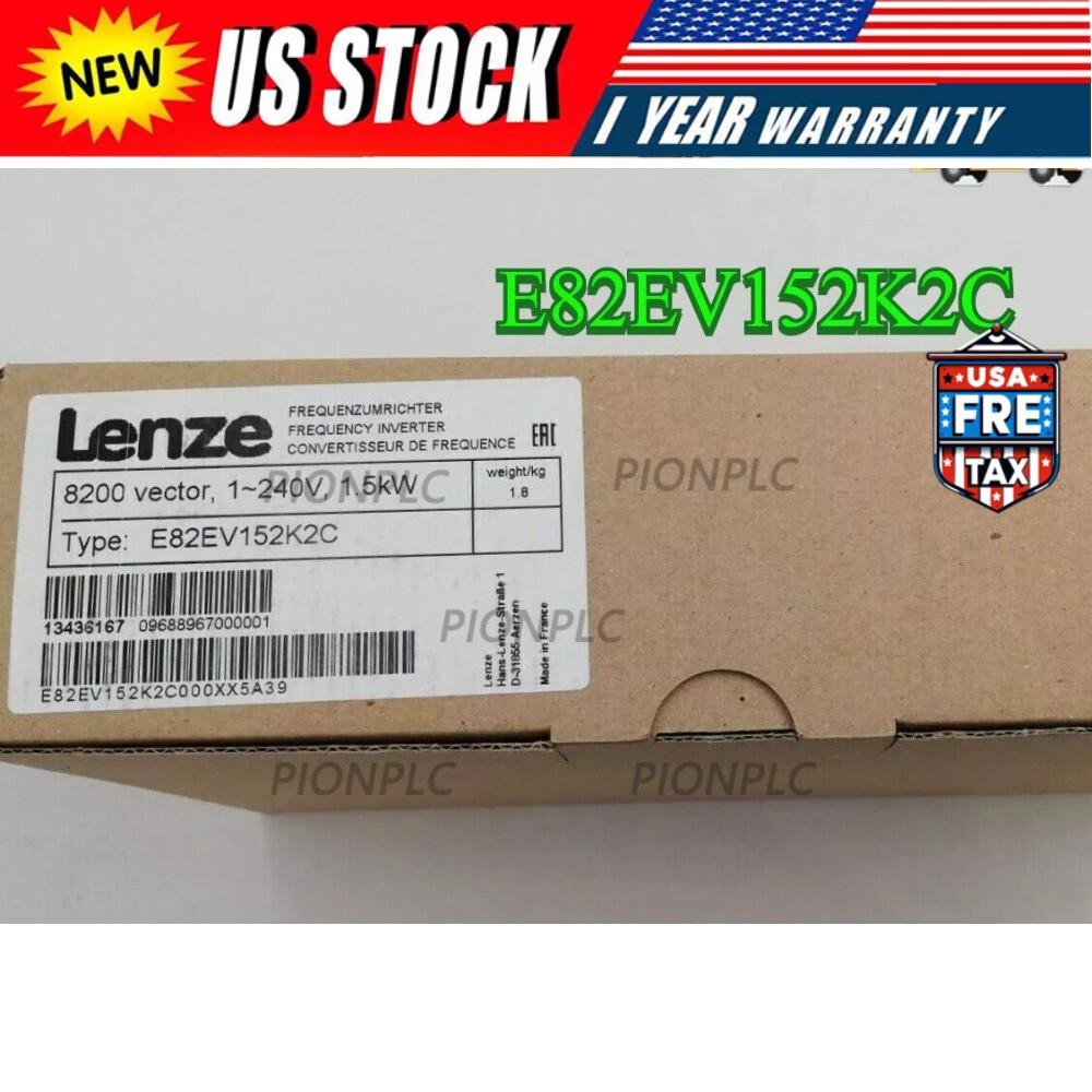 1PC E82EV152K2C NEW LENZE E82EV152K-2C LENZE FREQUENCY INVERTER Fast shipping
