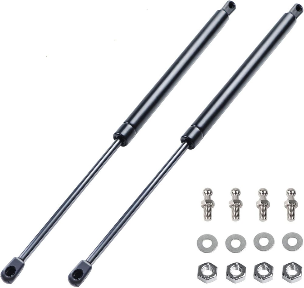 16-Inch 28Lbs/127N Black Gas Spring Lift Struts Shocks