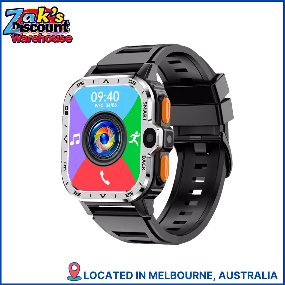 PGD Android Smart Watch Men GPS 16G/64G ROM Storage HD Dual Camera NFC 2G 4G SIM