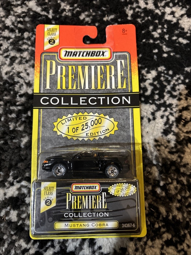 Matchbox # 34367-6 Premiere Coll Mustang Cobra Select Class Series 2 1:64 MIB