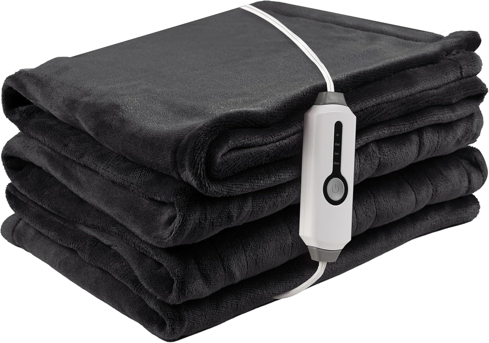 Heated Electric Throw Blanket, Throw Size 50