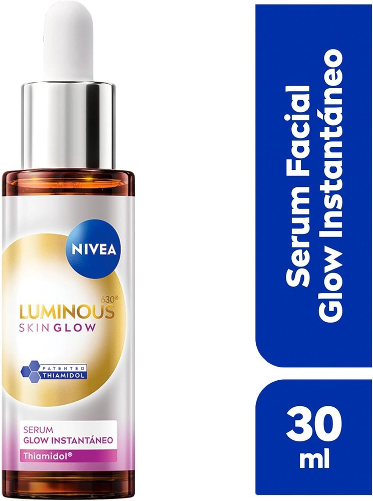 NIVEA Glow Instant Serum Face Serum with Thiamidol Niacinamide 30ml New Sealed