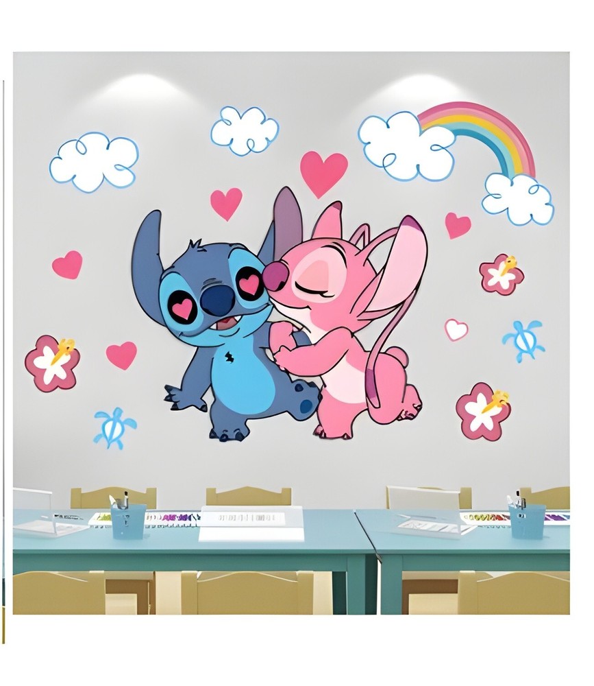 Removable Wall Sticker Lilo & Stitch kids room Decal Vinyl Home Decor