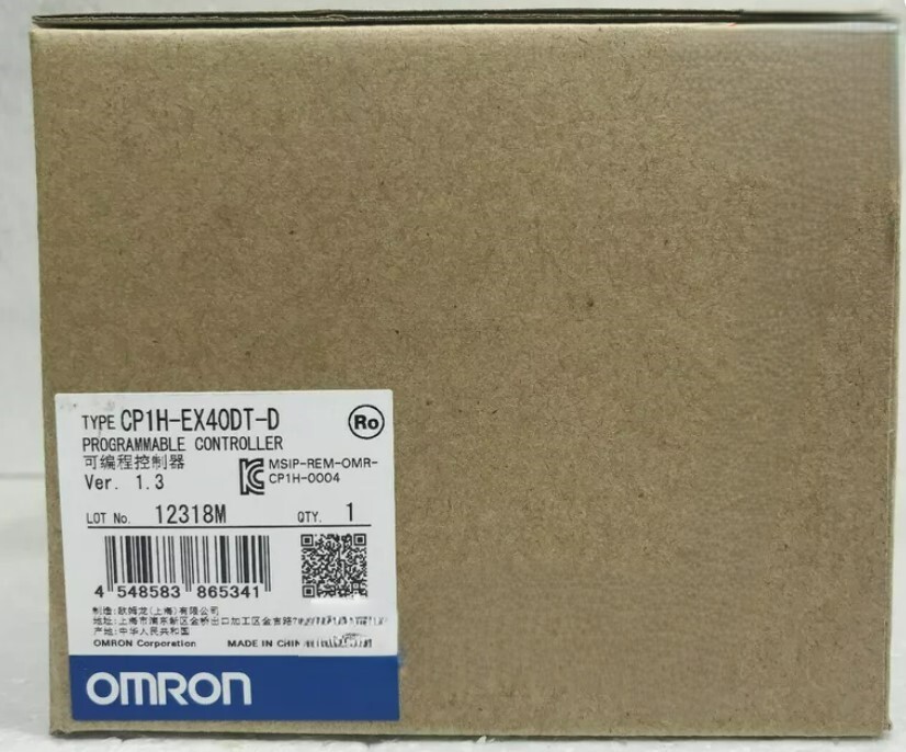 Original Omron CP1H-EX40DT-D Programmable Controller New In Box CP1H-EX40DT-D