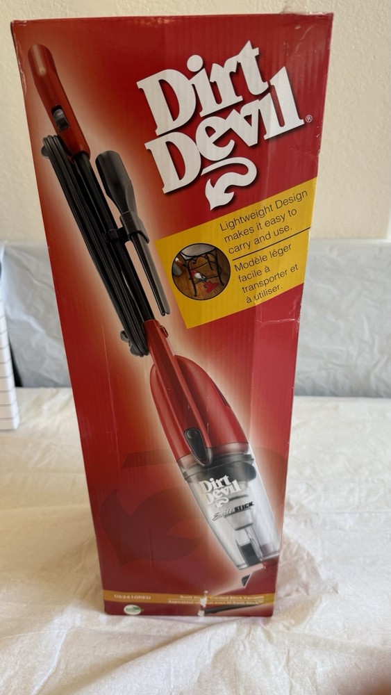 Dirt Devil Swift Stick Corded Vacuum Cleaner 083410RED