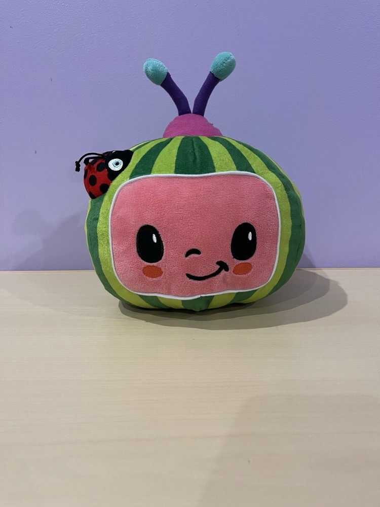 Cocomelon Watermelon Plush plushy stuffed toy watermelon ladybug