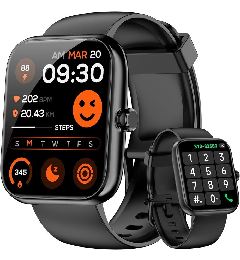 Smart Watch for Men Women with Alexa Built-In Fitness Tracker Call Function 1.3