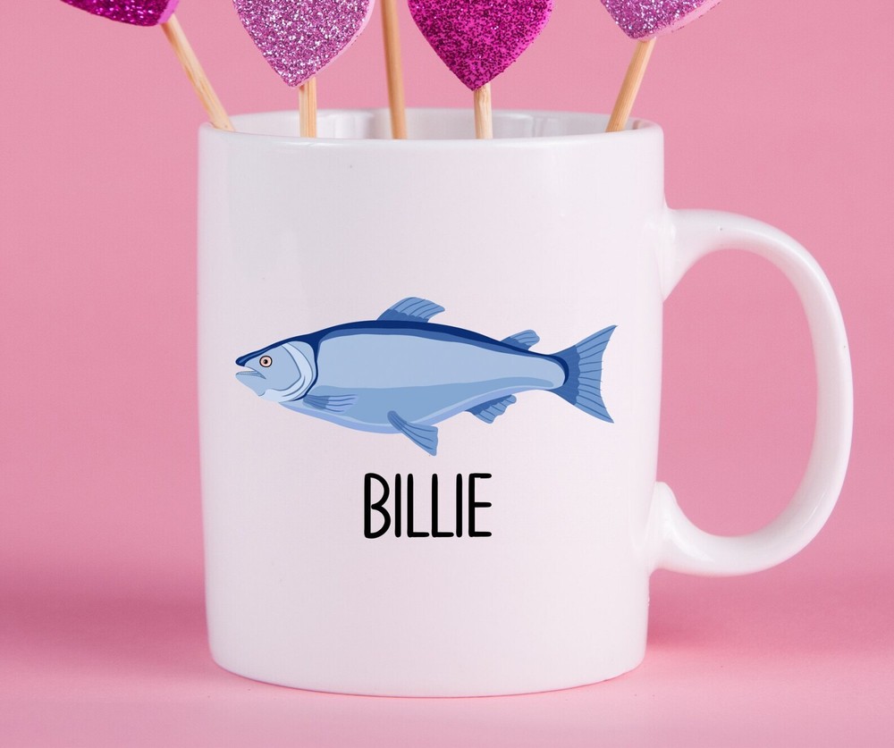 Personalized Salmon Mug Salmon Gift Ideas Salmon Cup Gifts For Salmon Lovers