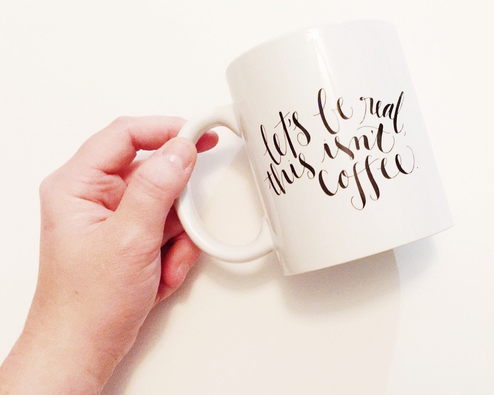 Funny Coffee Mug - Let's Be Real This Isn't Day Drinking