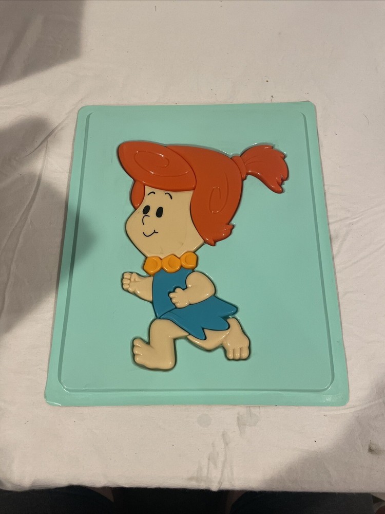 Vintage Illco 3D Wilma Flintstones Puzzle Hanna Barbera