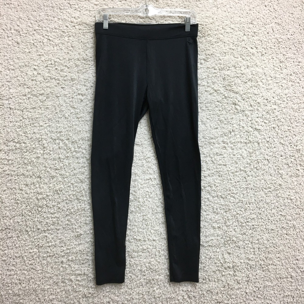 Victoria's Secret Pink Medium Black Leggings for Women Pull-On Ankle Pants