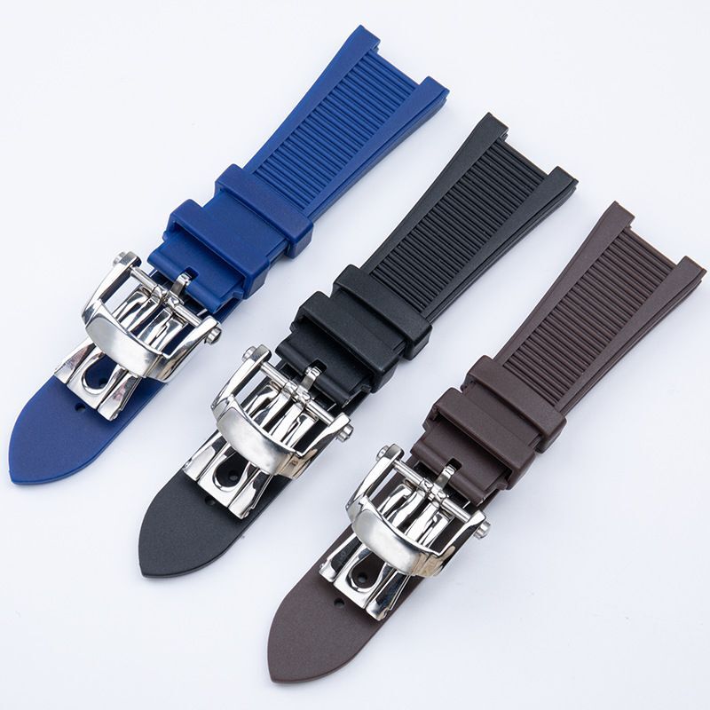 Silicone Rubber Watch Band for Patek Philippe Nautilus 5711 5712 5980