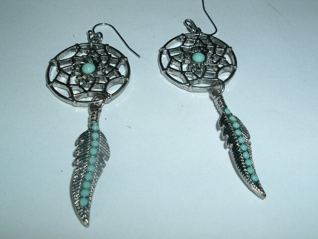 サウスウエスト ドリームキャッチャー ピアス ギフトボックス