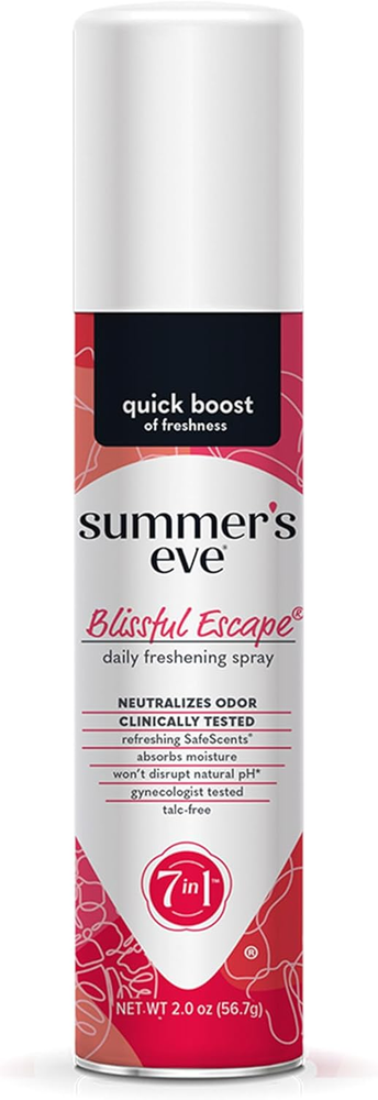 Blissful Escape Daily Refreshing Feminine Spray, 2 Oz