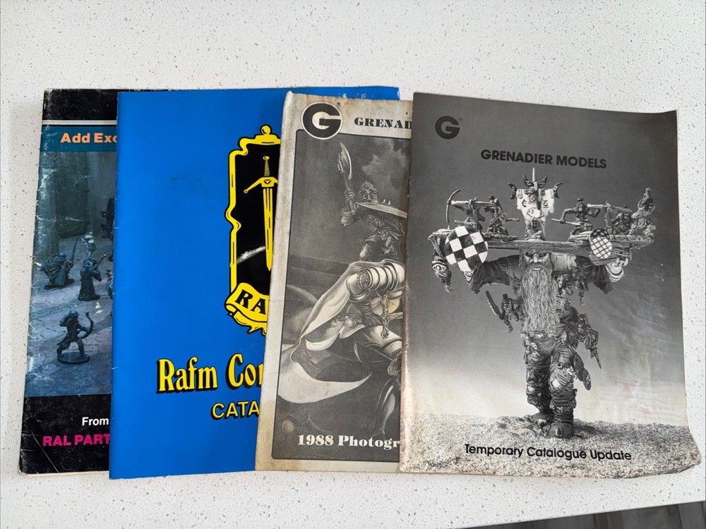 Vintage Minitures Catalogs