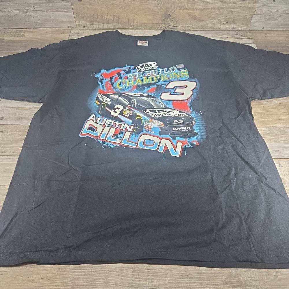 VINTAGE CHASE #3 ADVOCARE NATIONWIDE TEE SHIRT AUSTIN DILLON RCR 2XL XXLARGE NWT