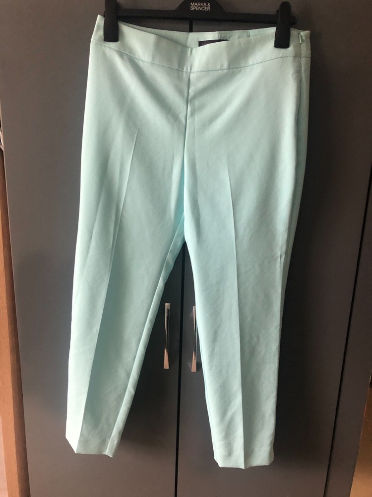 M&S aqua trousers size 12