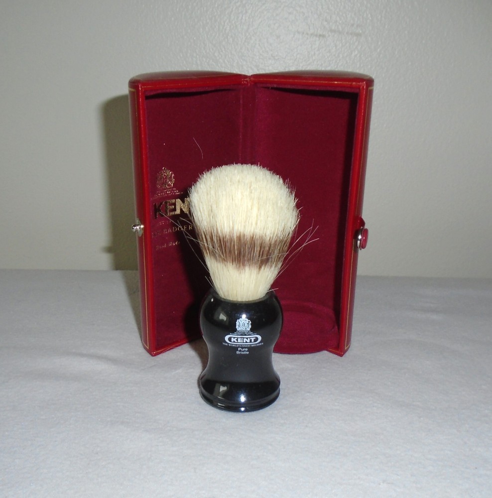 Kent Shaving Shave Brush VS 60 Pure Badger Hand Made England Mens Grooming