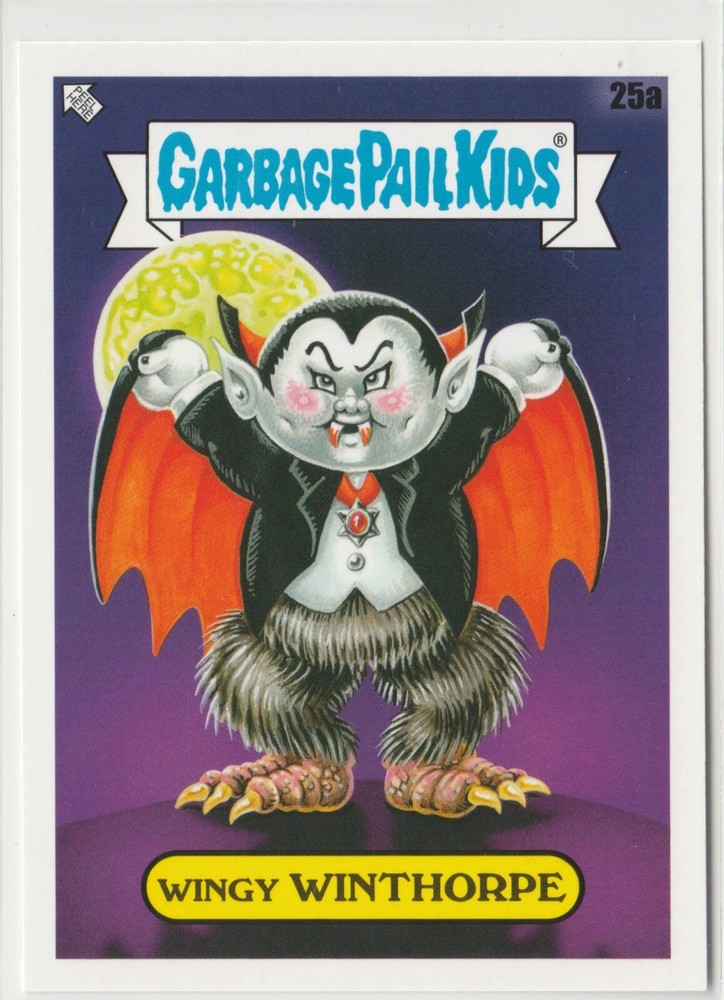 Wingy Winthorpe GPK 2022 Book Worms #25a Limited Edition Card