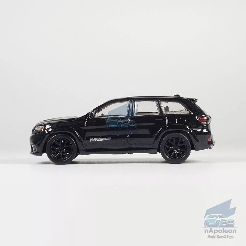 1/64 Jeep Grand Cherokee Trackhawk 2019 Model Car Diecast Toy Vehicle Gift Black