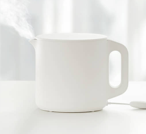 Npercent 5sec Clean Stainless Humidifier 1.1L Baby Warm Mist White / Express