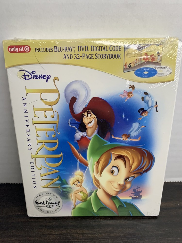 Peter Pan (Signature Collection) TARGET EXCLUSIVE (Blu-Ray / DVD / Digital) NEW