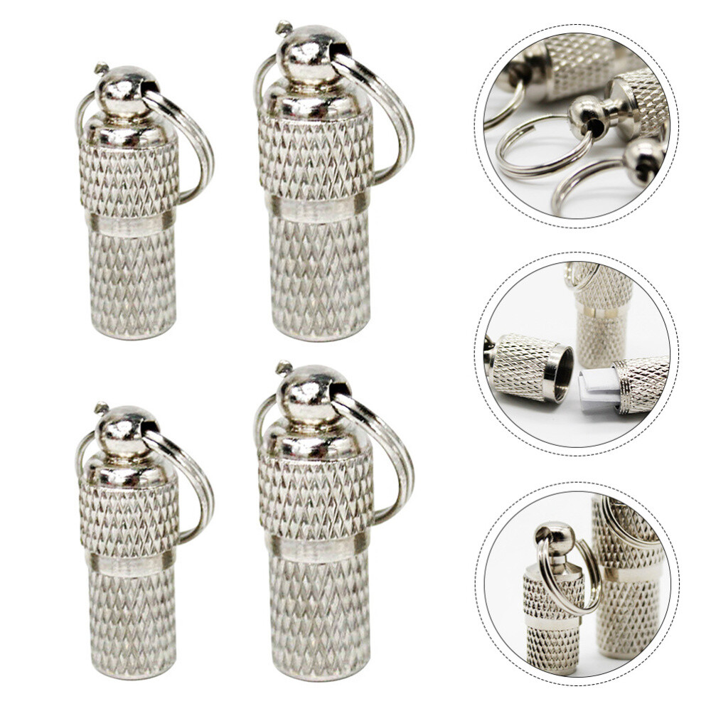 4 Pcs Dog Tag Engraved Name Dogs Tags for Pets Cat Id Pendant