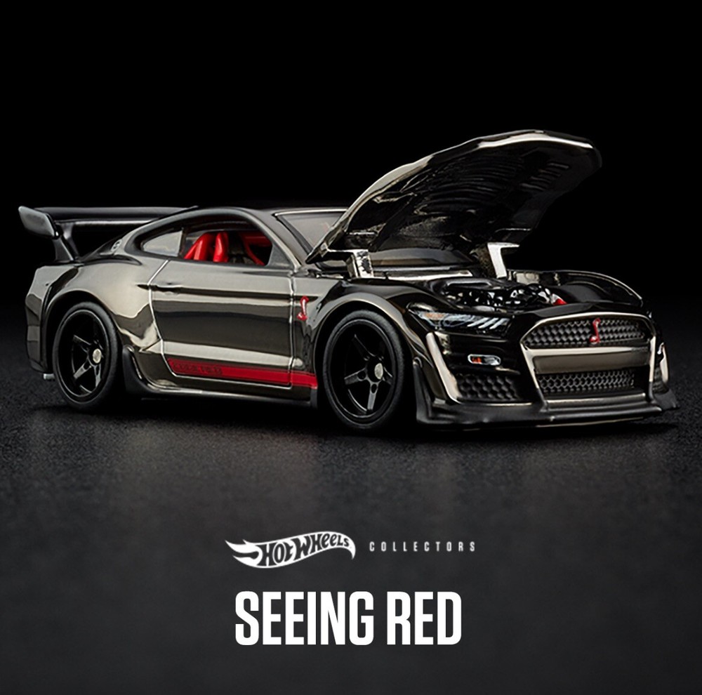 PRESALE RLC Hot Wheels Collectors 2023 Ford Mustang Shelby GT500 Code Red 2024-image
