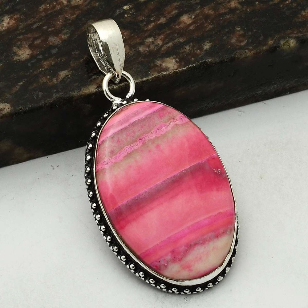 Dendrite Opal Gemstone Ethnic Handmade Pendant Jewelry Gift For Her AP-12032