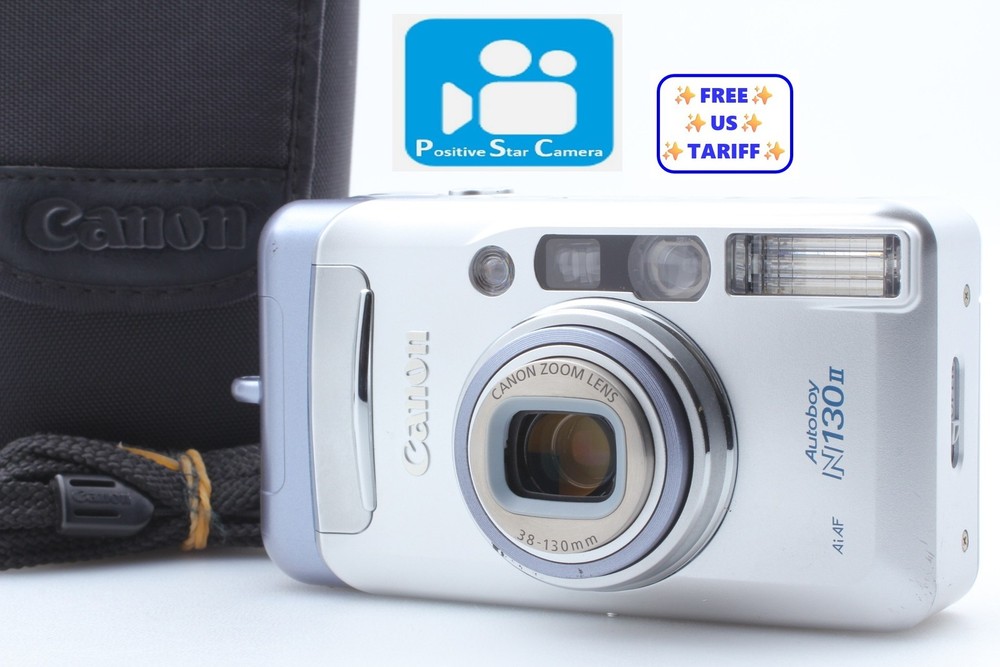 🎦👀✨MINT✨ Canon Autoboy N130 II Sure Shot 130u II Date P&S From JAPAN
