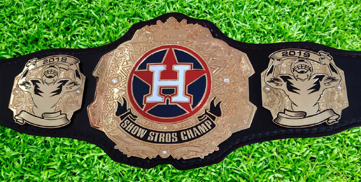 Houston Astros Championship Belt