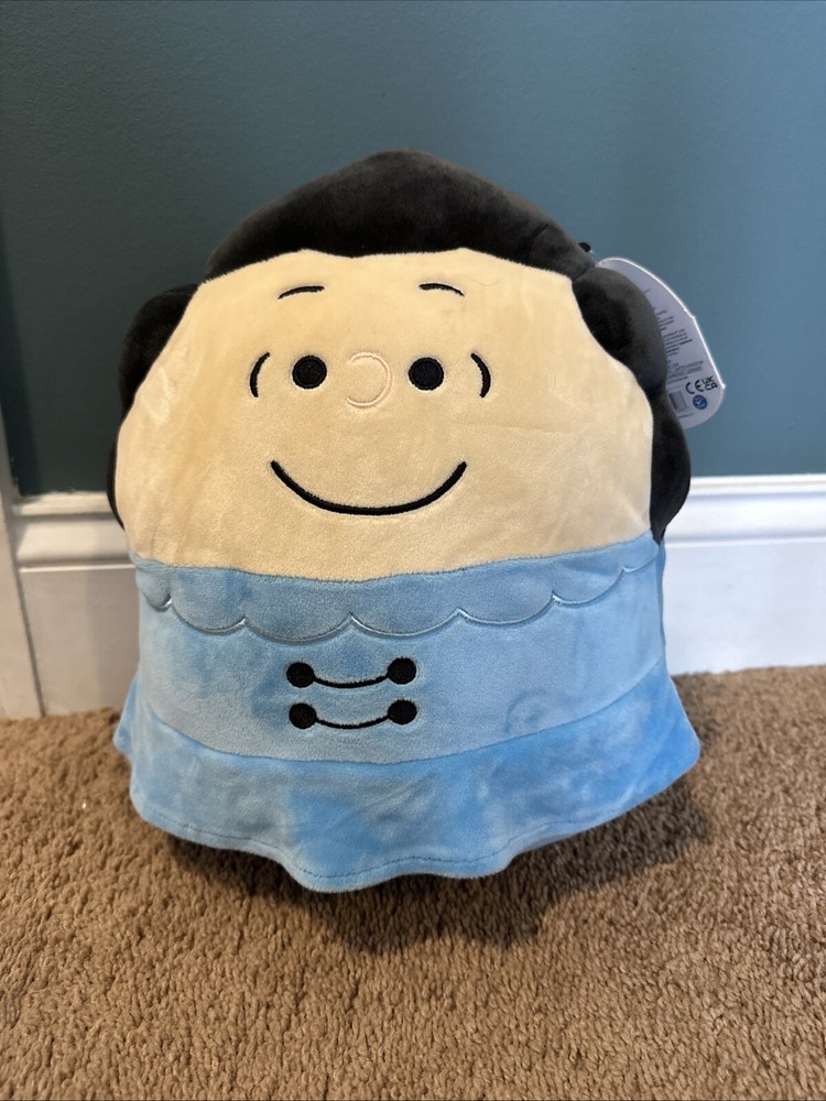 12-inch Squishmallows Peanuts Lucy Plush by Kellytoy with Original Tags