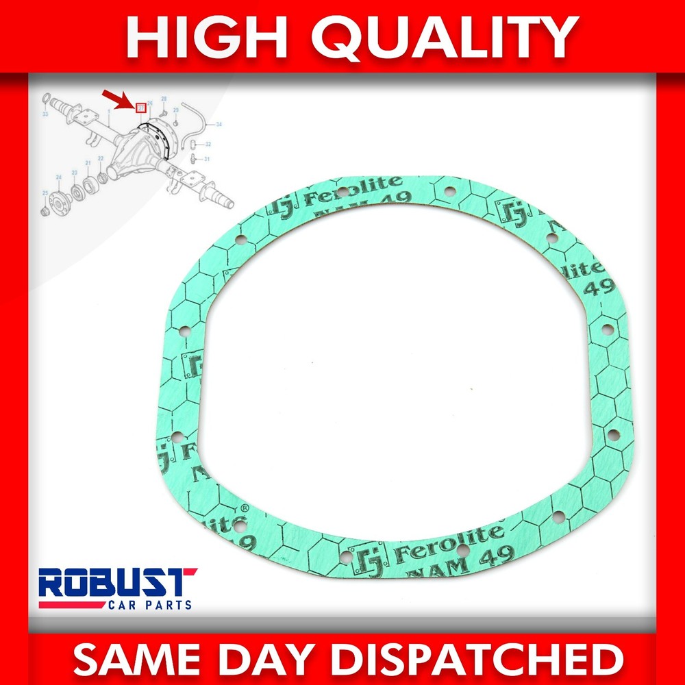 DIFFERENTIAL REAR GASKET COVER FOR FORD TRANSIT 2.5 D DI 6175734 (1994-2000)