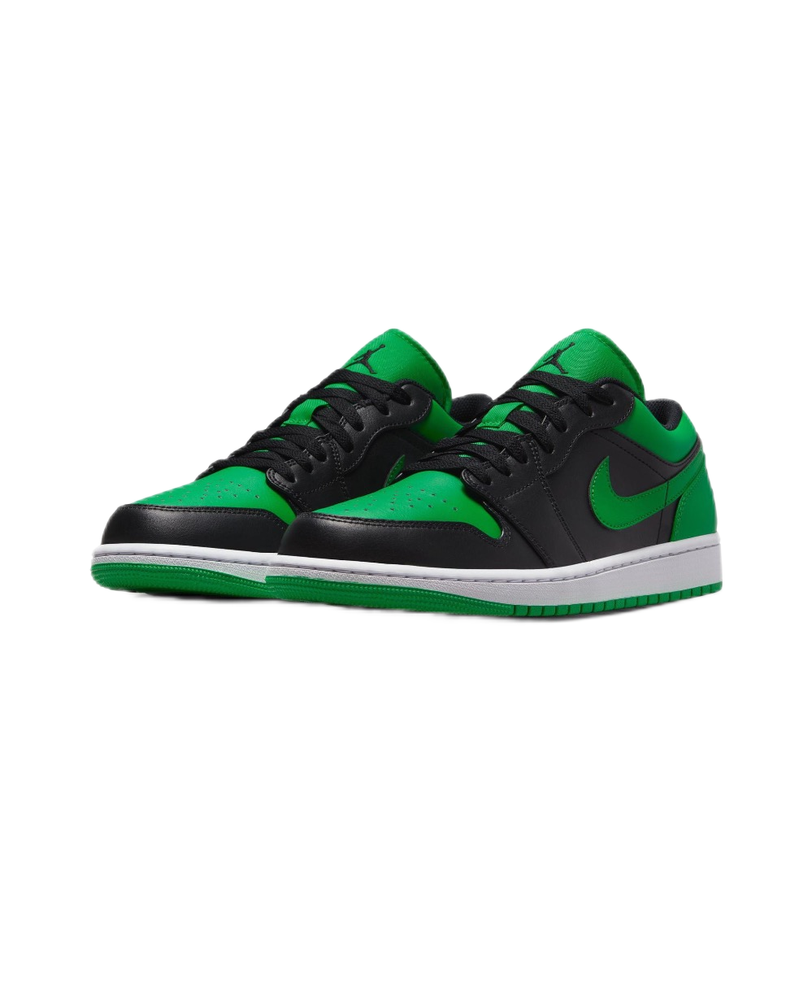 Air Jordan Air Jordan 1 Low Black Lucky Green 553558-065